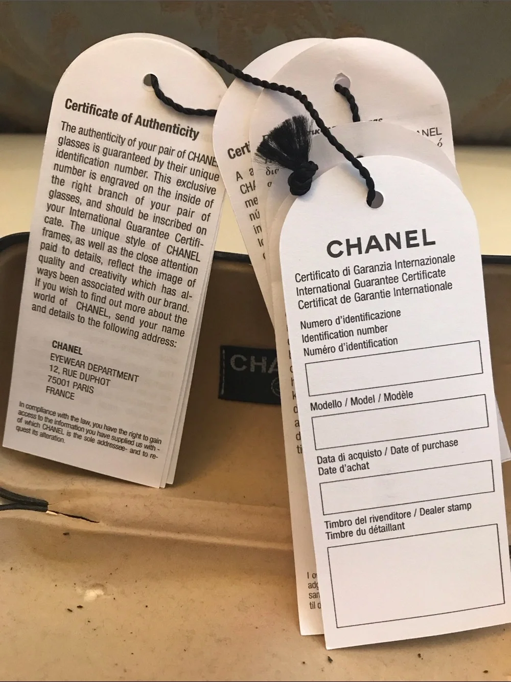 CHANEL women rectangular